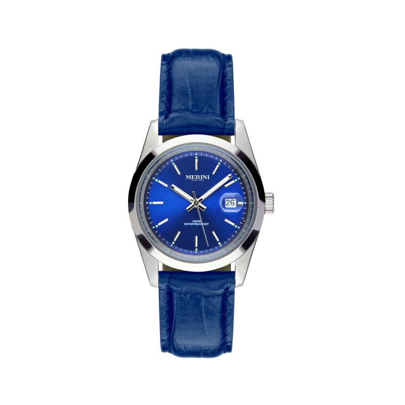 SENATUS BLU IN PELLE