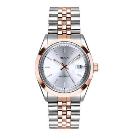 CHLAMYS COLOR ORO ROSA E ARGENTO